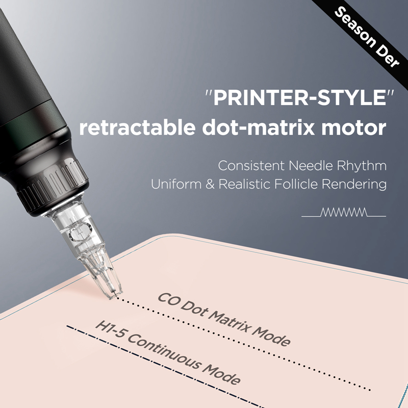 Season Der XV602 Scalp Micropigmentation Machine &ldquo;Printer-Style&rdquo; Follicle Rendering Technology