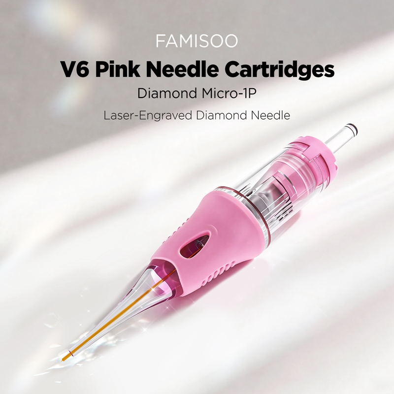 FAMISOO Diamond Micro-1P &mdash; Laser-Engraved Diamond Needle