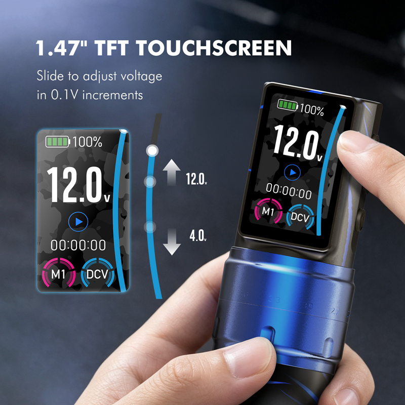 NECCIH ChromaStrike Wireless Tattoo Machine