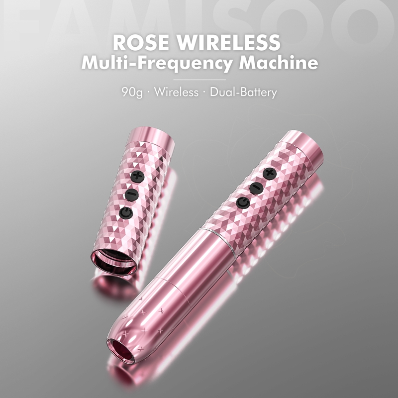 FAMISOO &middot; PV602 Rose Wireless Multi-Frequency Machine