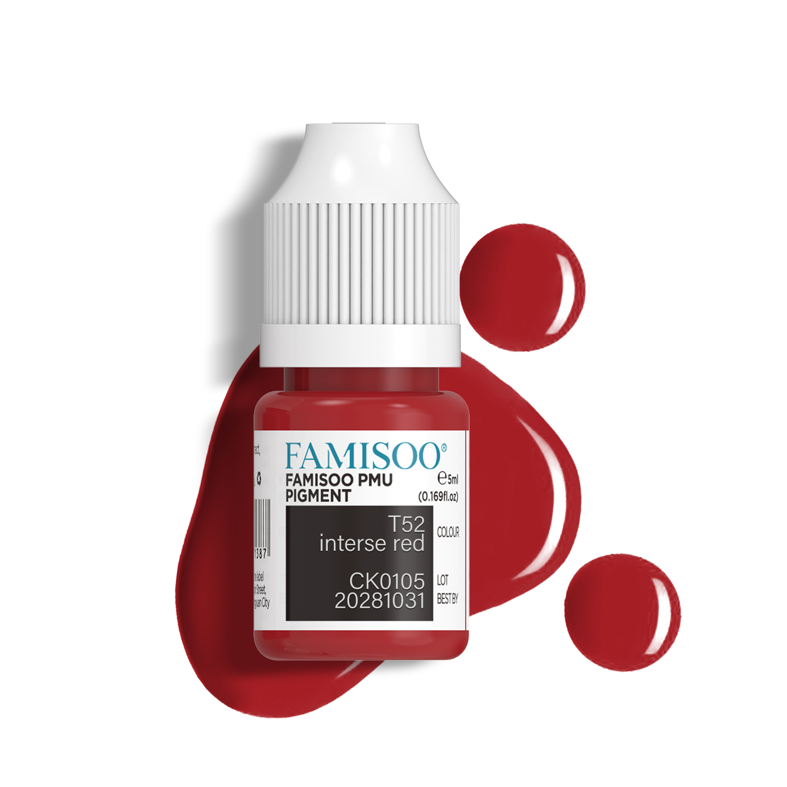 T52 Intense red